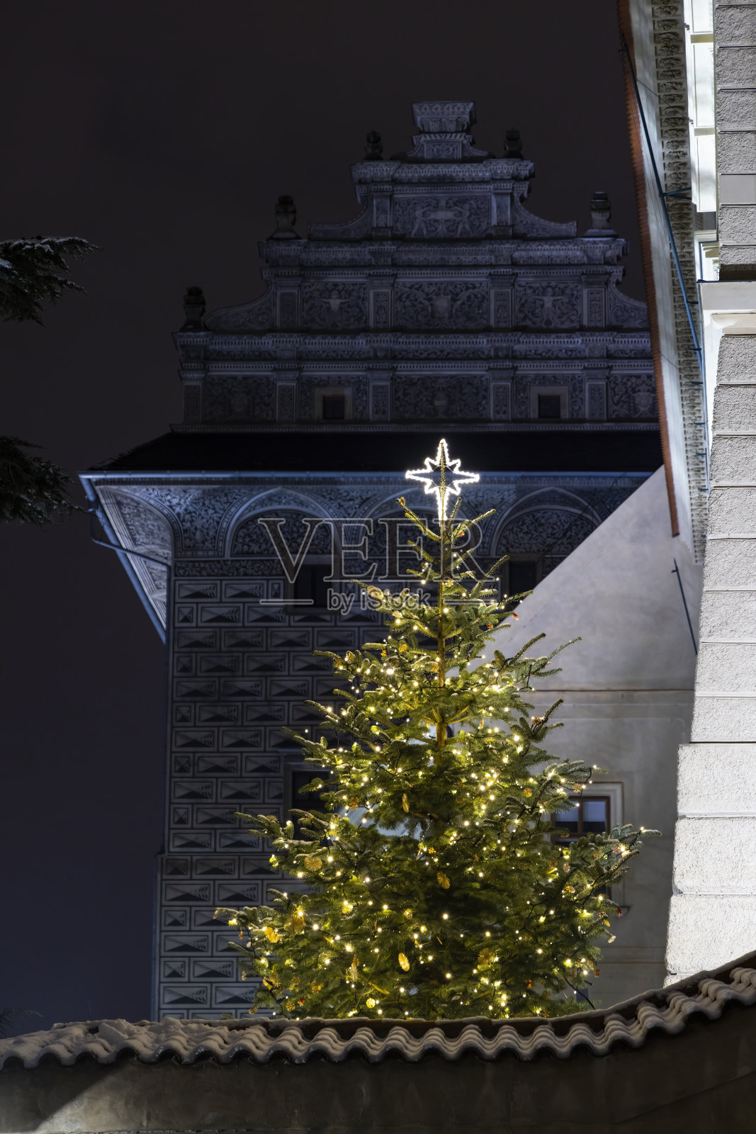 捷克共和国波西米亚中部布拉格老城区照片摄影图片