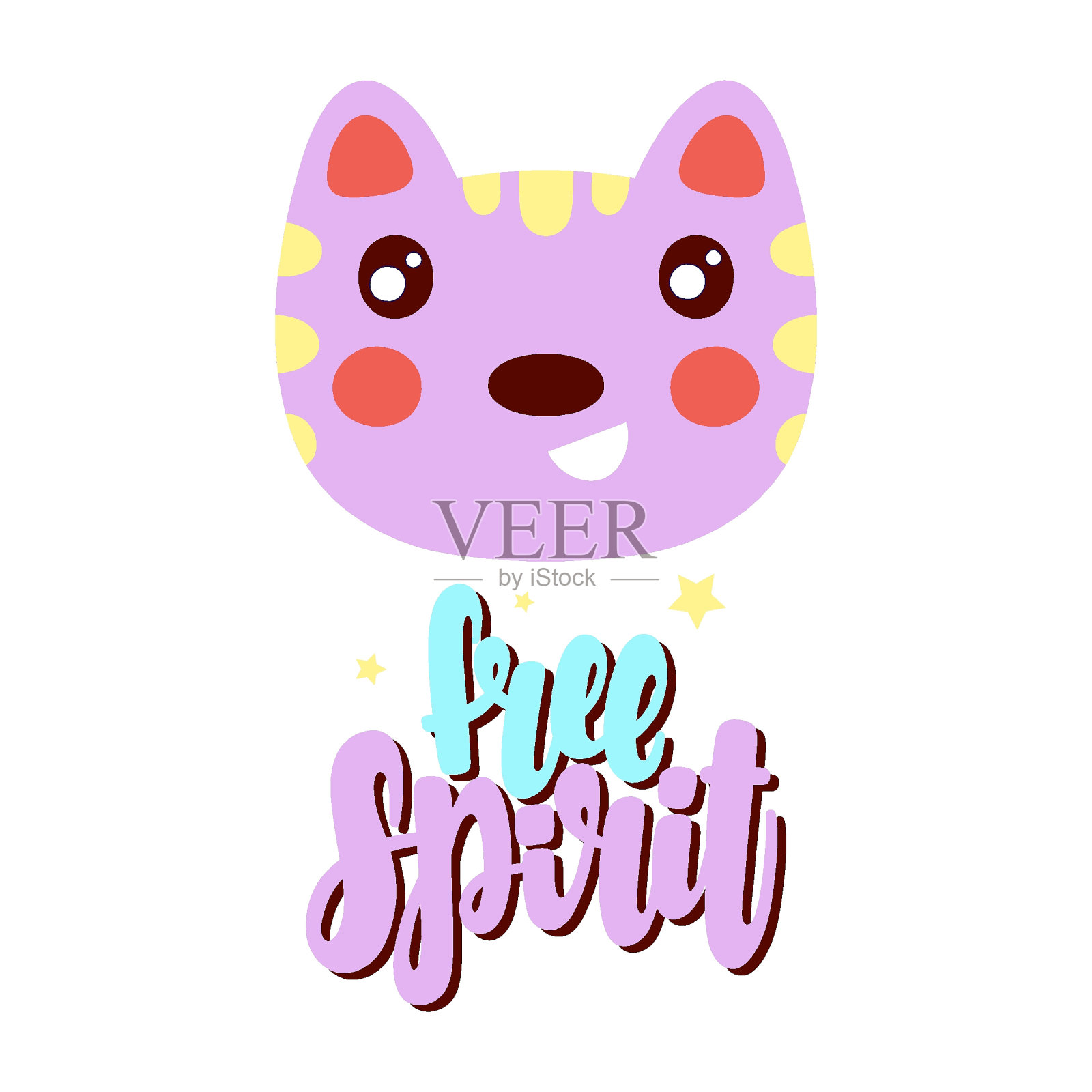 猫插图设计元素图片