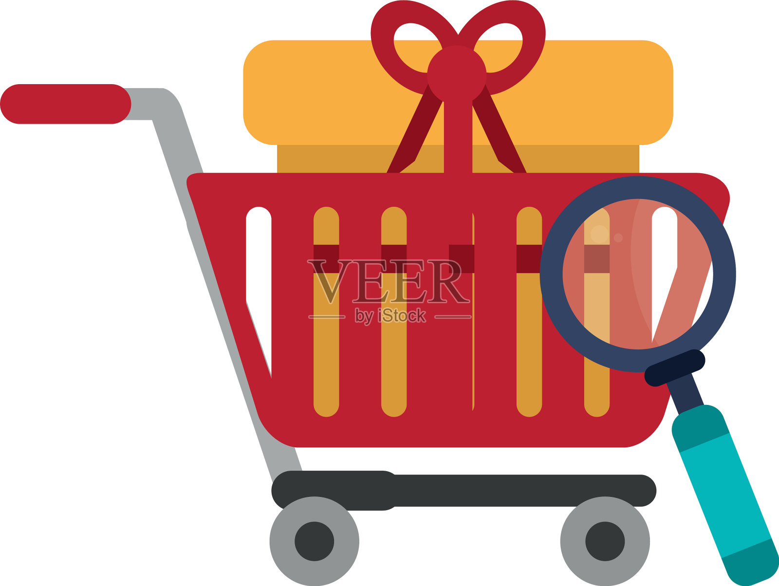 网上购物电子商务销售卡通插画图片素材