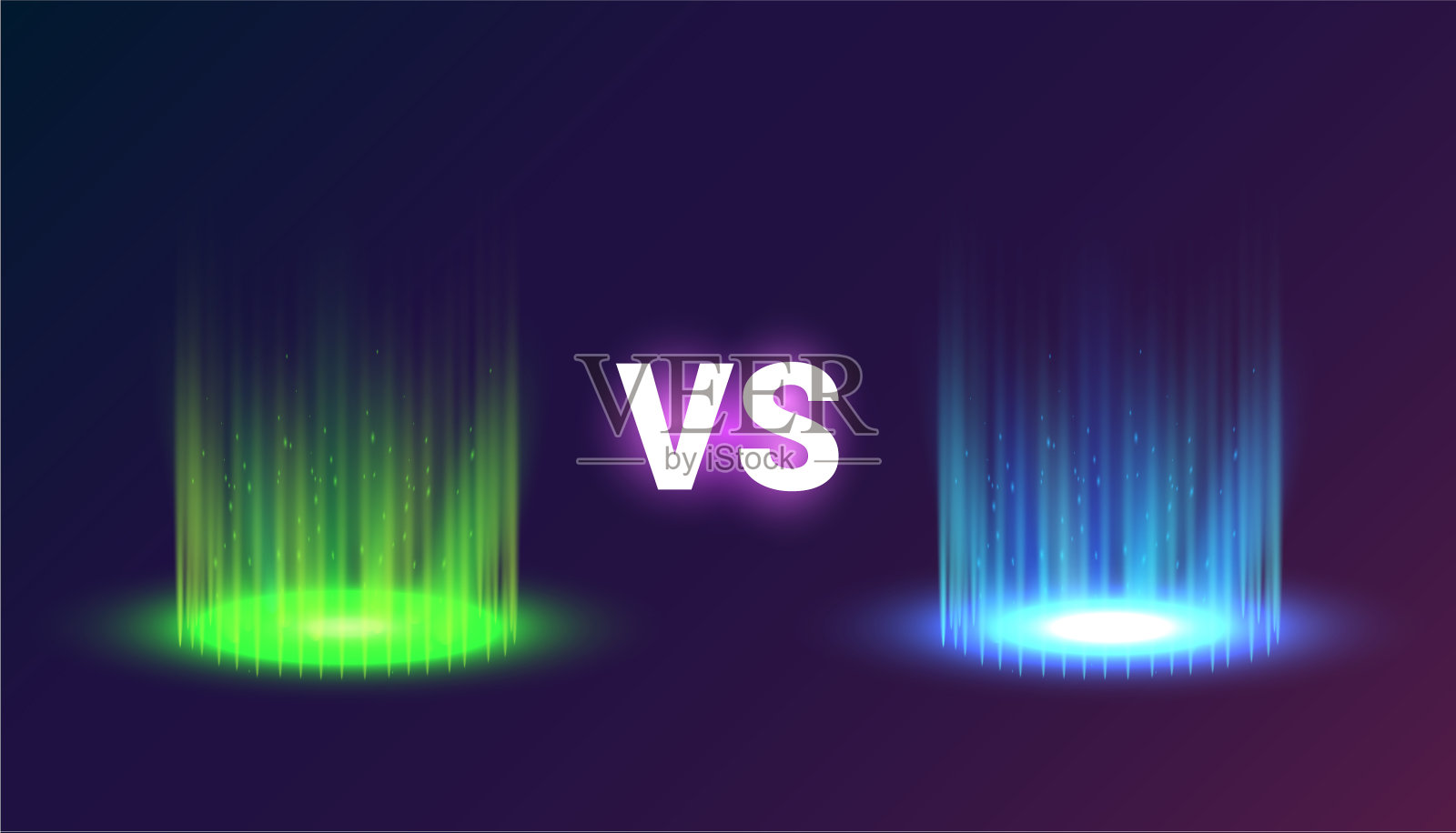 现实辐射魔法门户插画图片素材