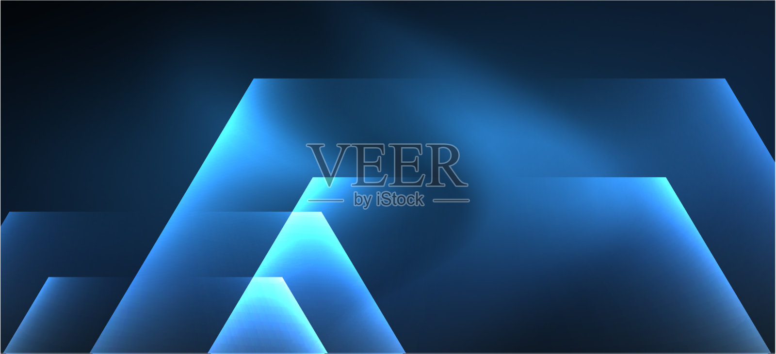 霓虹灯亮色线条背景抽象插画图片素材