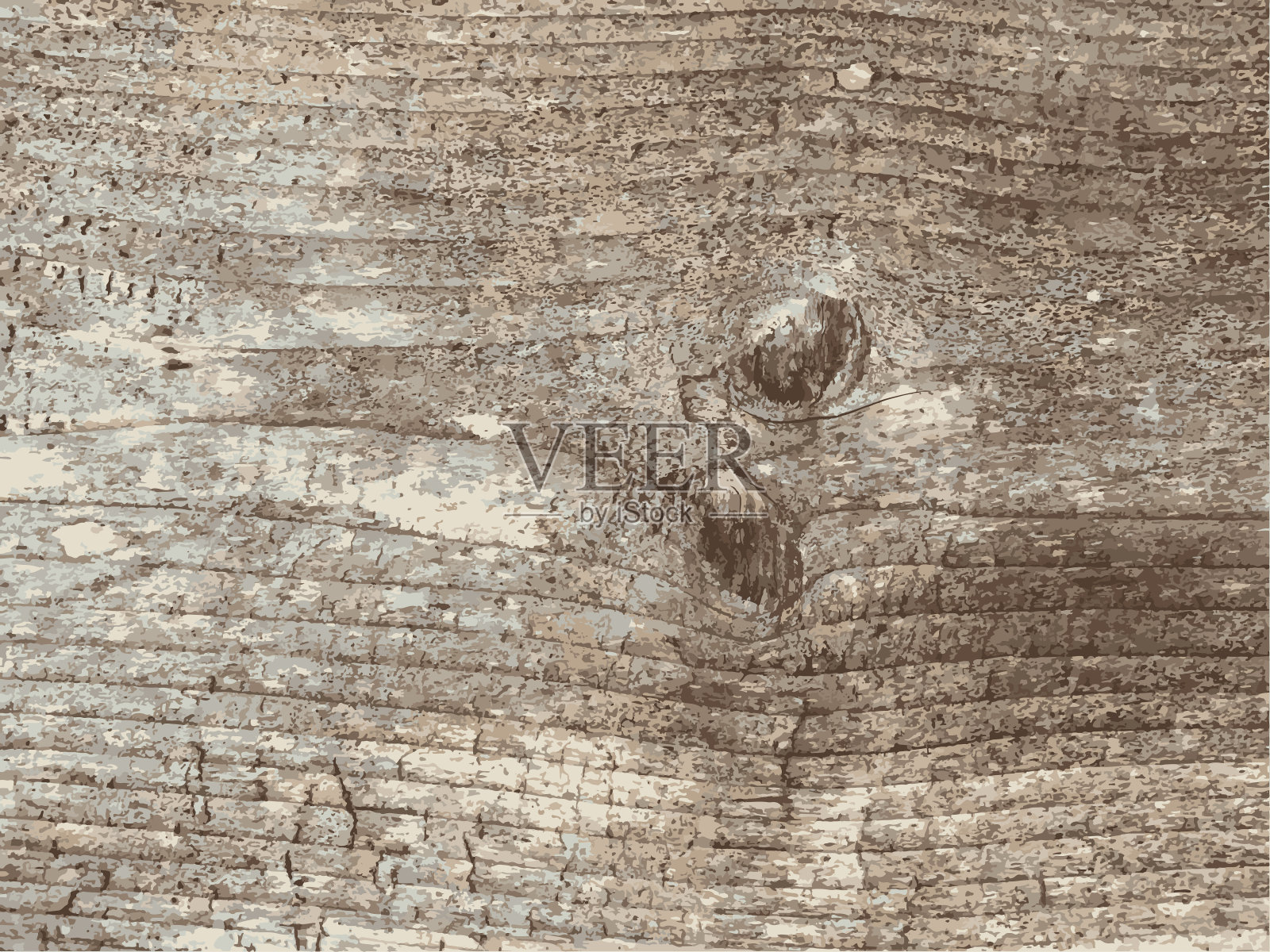 木制墙壁背景。木材纹理。插画图片素材