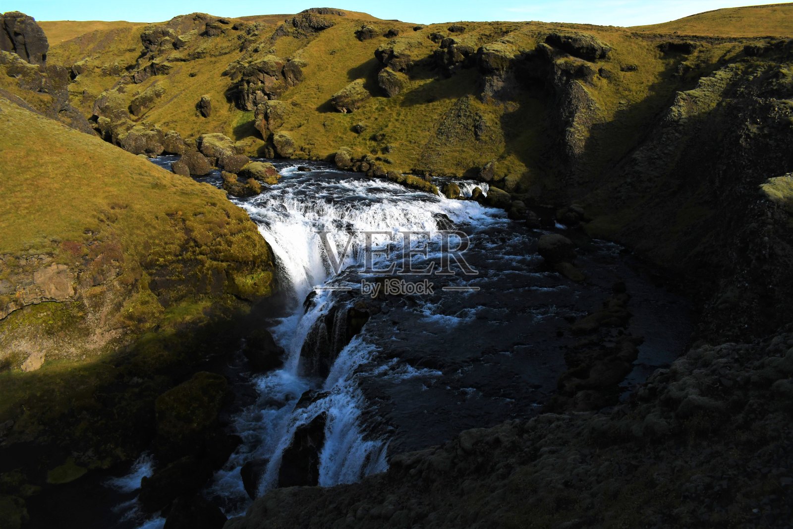 Skoga河瀑布照片摄影图片