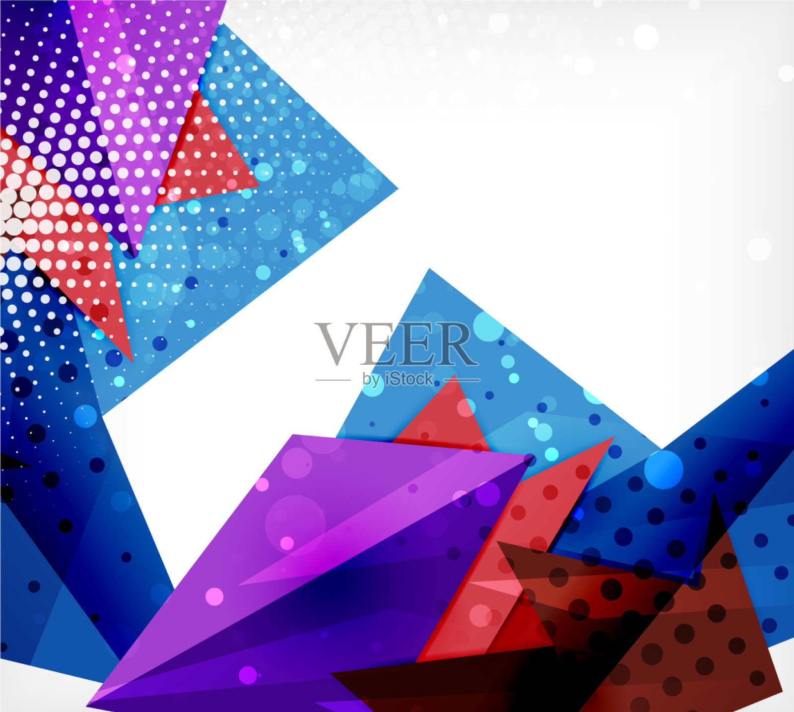 现代折纸卡现代折纸设计元素插画图片素材