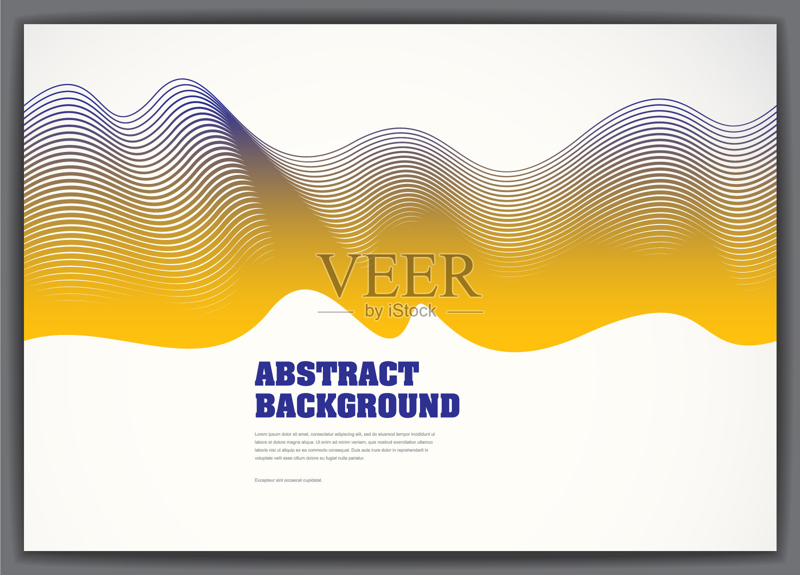 线波背景流体三维动态流动插画图片素材