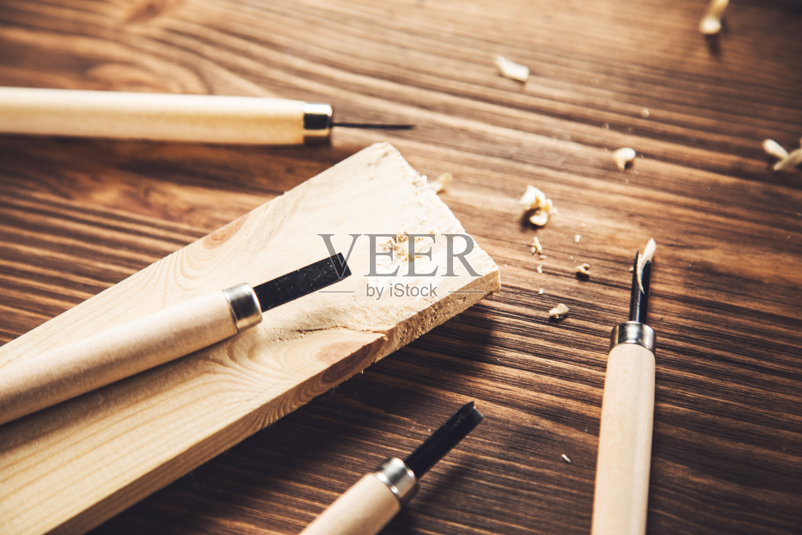 收集古董木工工具照片摄影图片