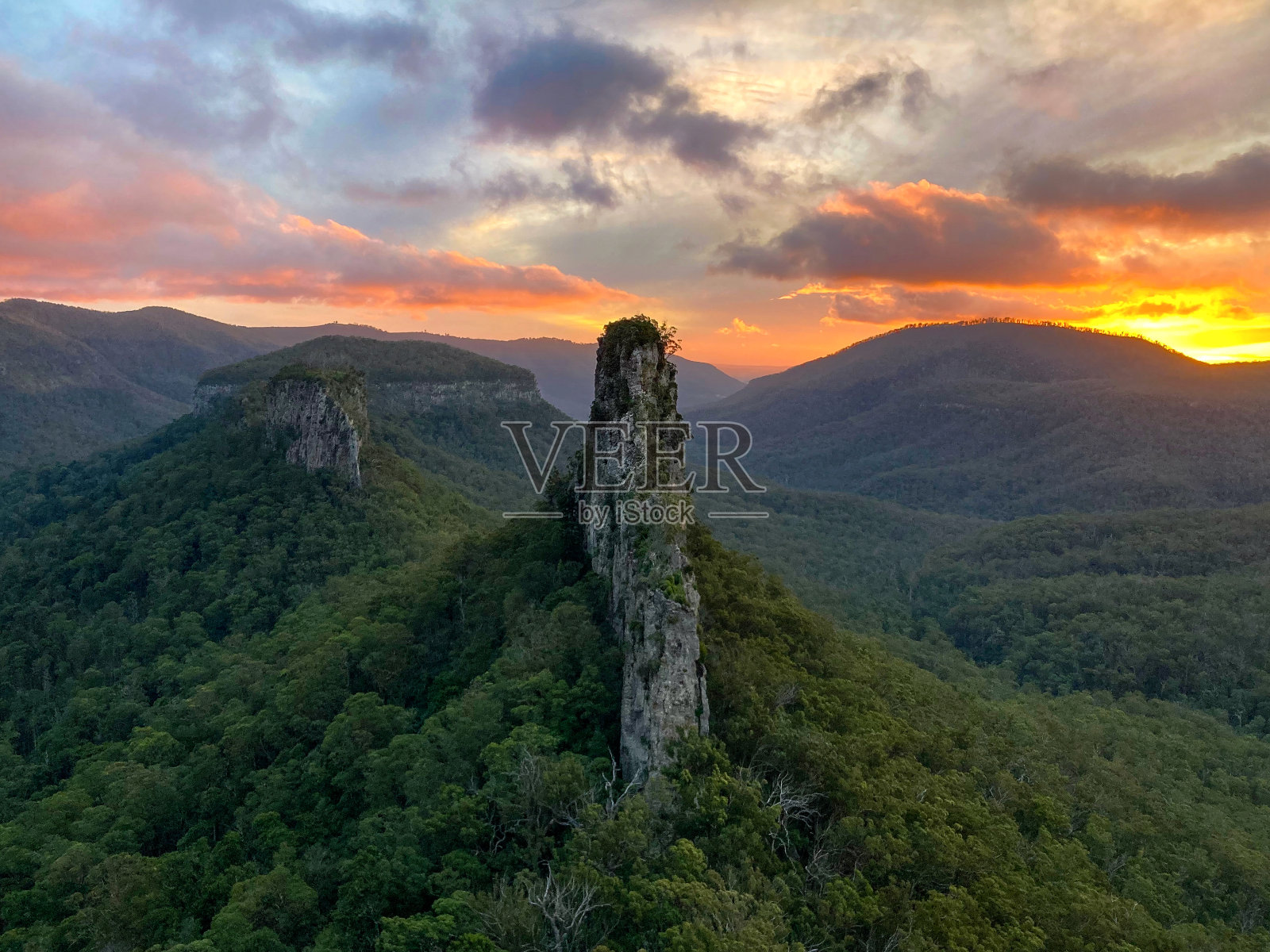 蒸汽机，主要范围国家公园，昆士兰照片摄影图片