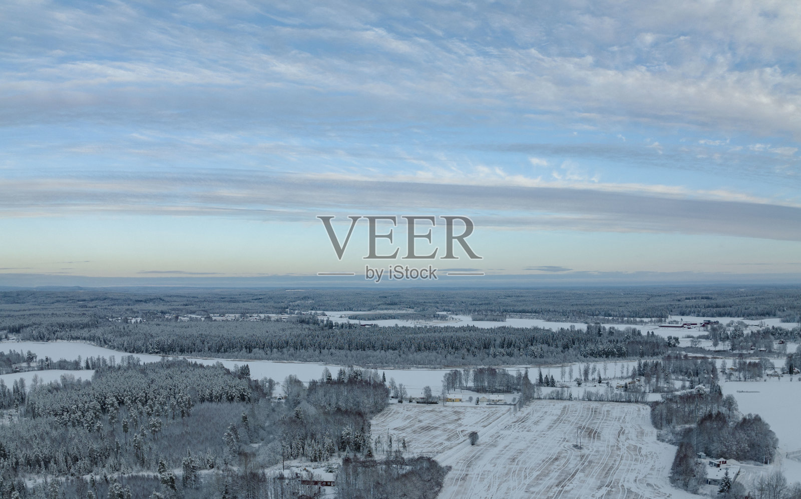 瑞典的冬季景观照片摄影图片