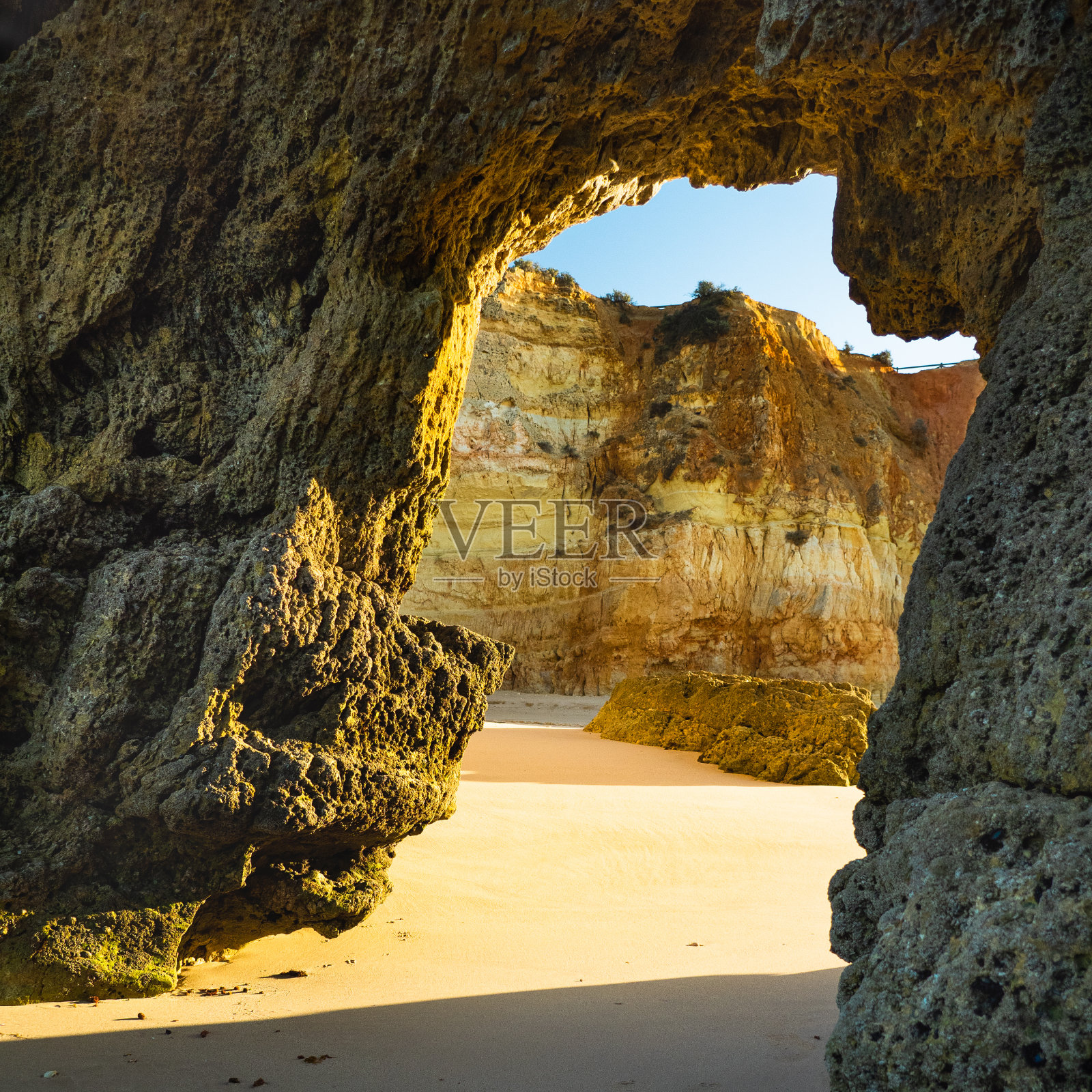 葡萄牙阿尔加维海岸照片摄影图片