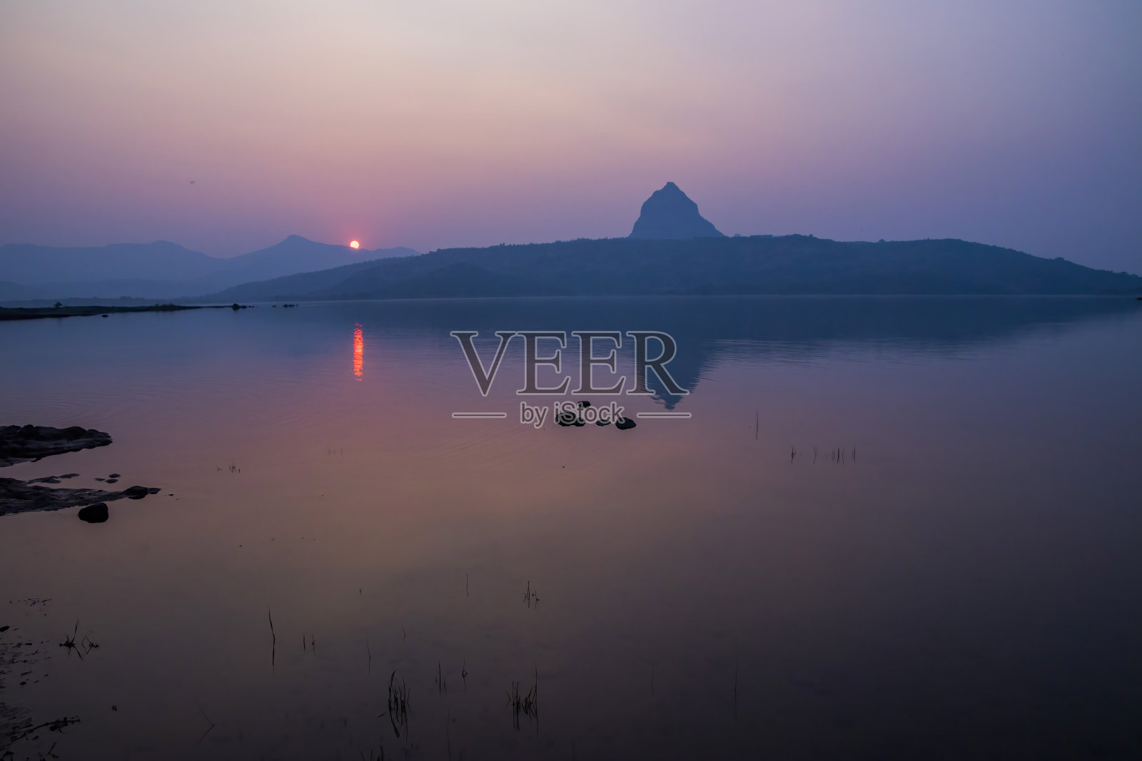 波纳湖的各种景观照片摄影图片