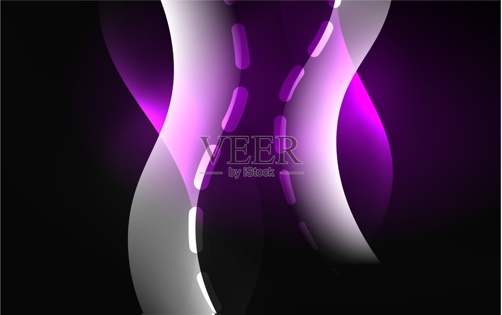 霓虹灯抽象背景装饰背景插画图片素材