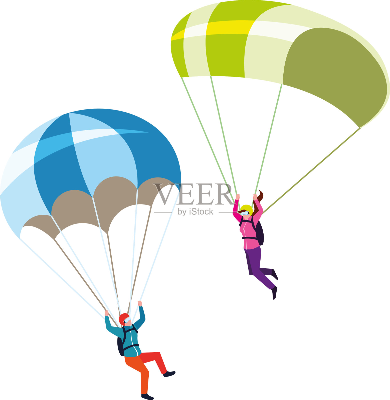 人们的极限运动和生活方式设计元素图片