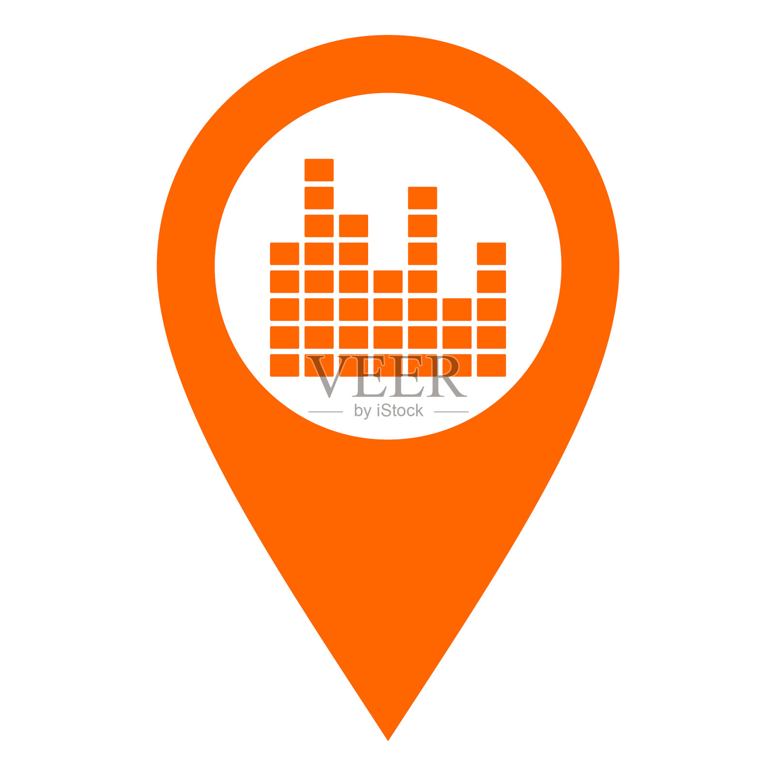 均衡器和定位销插画图片素材