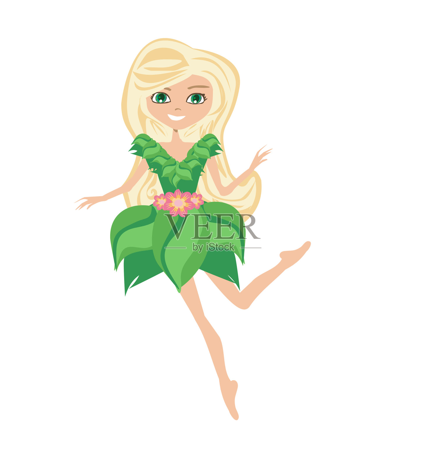 美丽的仙女设计元素图片