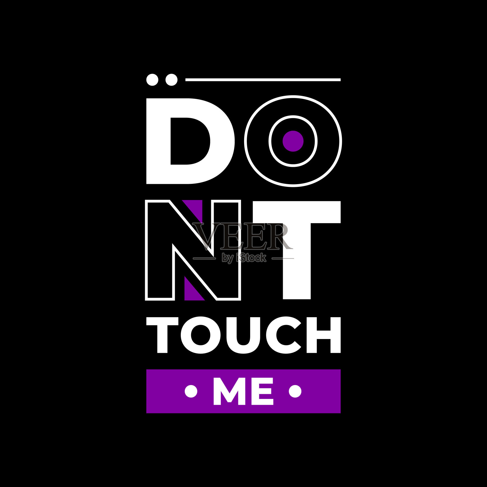 紫色现代几何字体灵感t恤设计的城市时尚风格插画图片素材