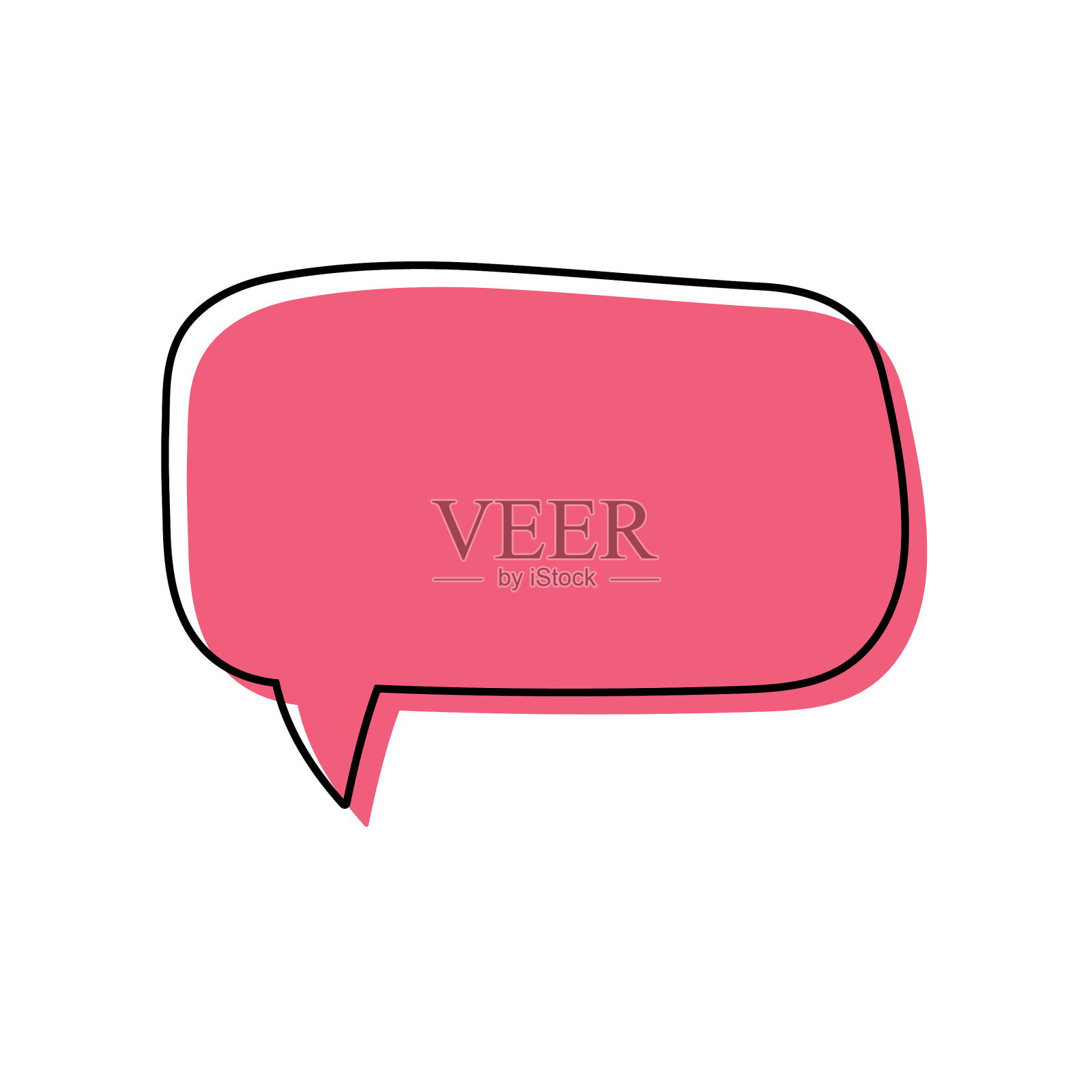 语音泡泡引用图标信息泡泡聊天插画图片素材