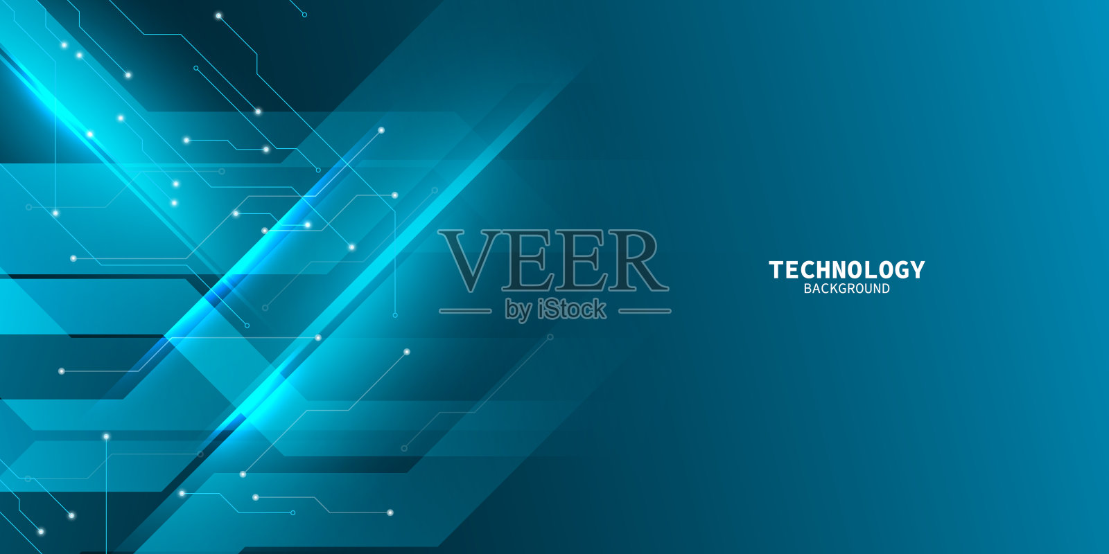 现代抽象技术背景设计矢量插图插画图片素材