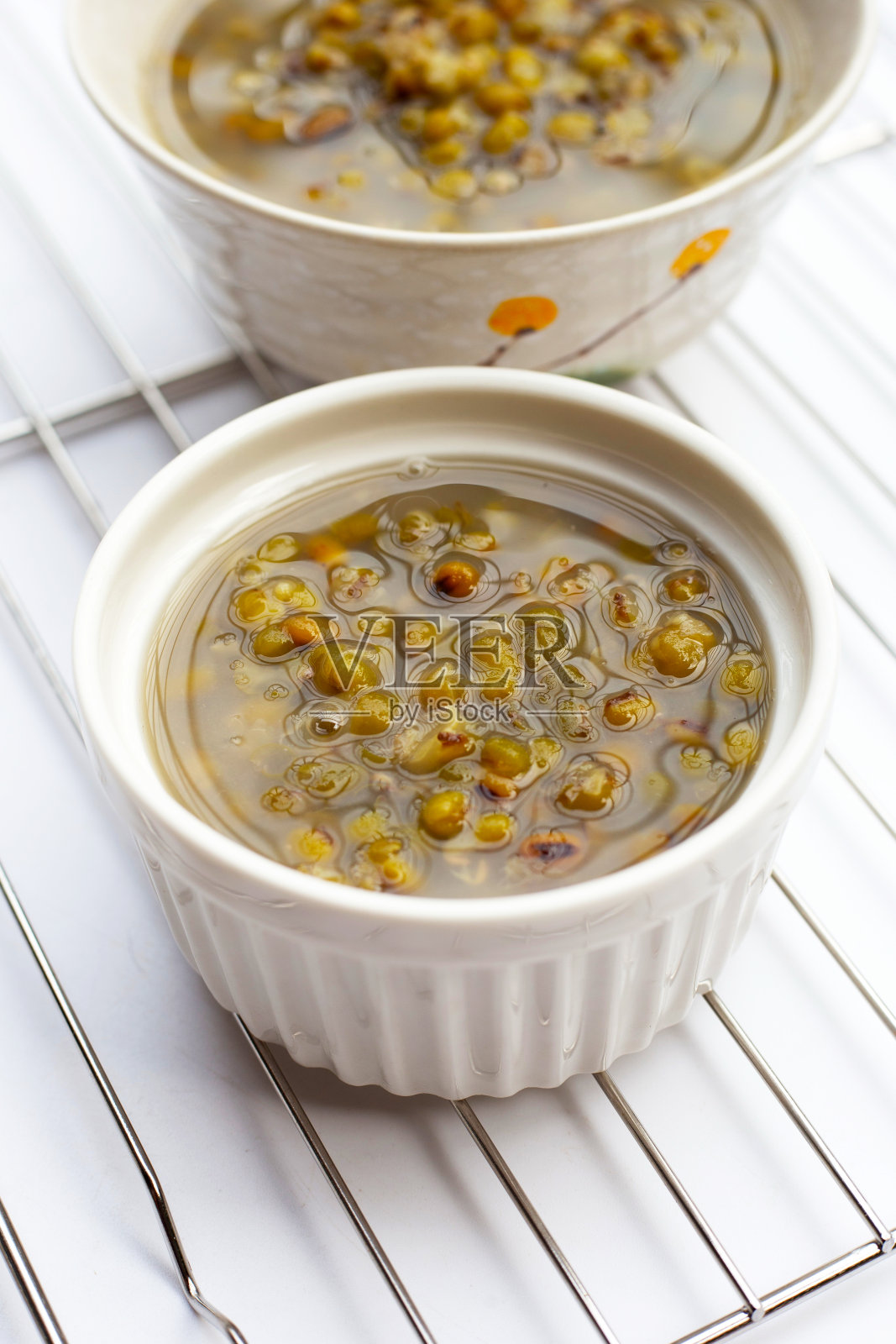 绿豆加糖浆照片摄影图片