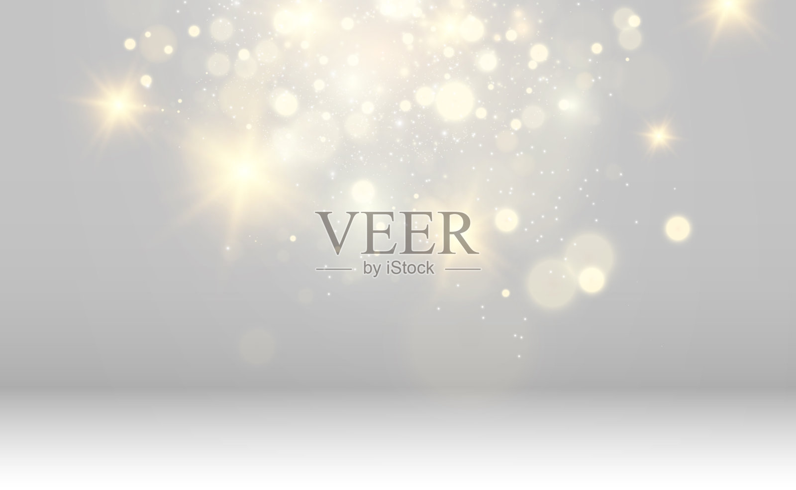 灿烂的金尘矢量发光。闪闪发光的装饰品作为背景。矢量插图。照片摄影图片