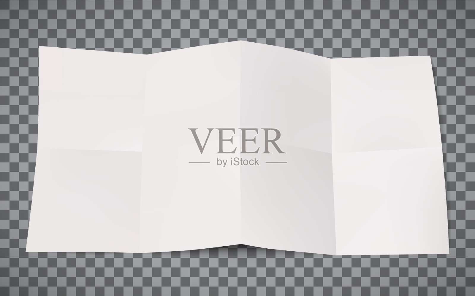 白色的纸设计模板素材