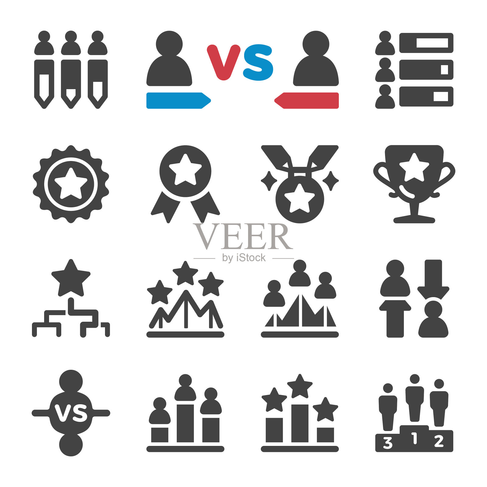 竞争图标设置图标素材