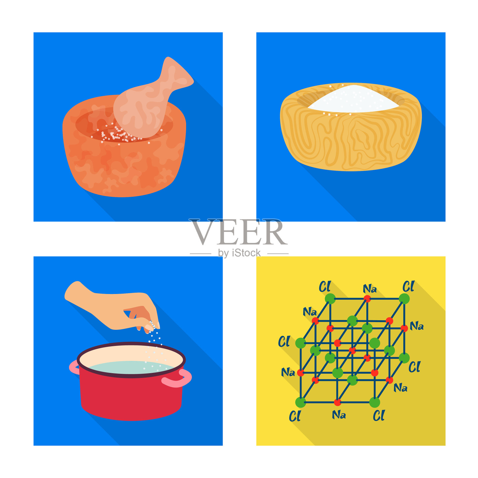 生食和厨房标志插画图片素材