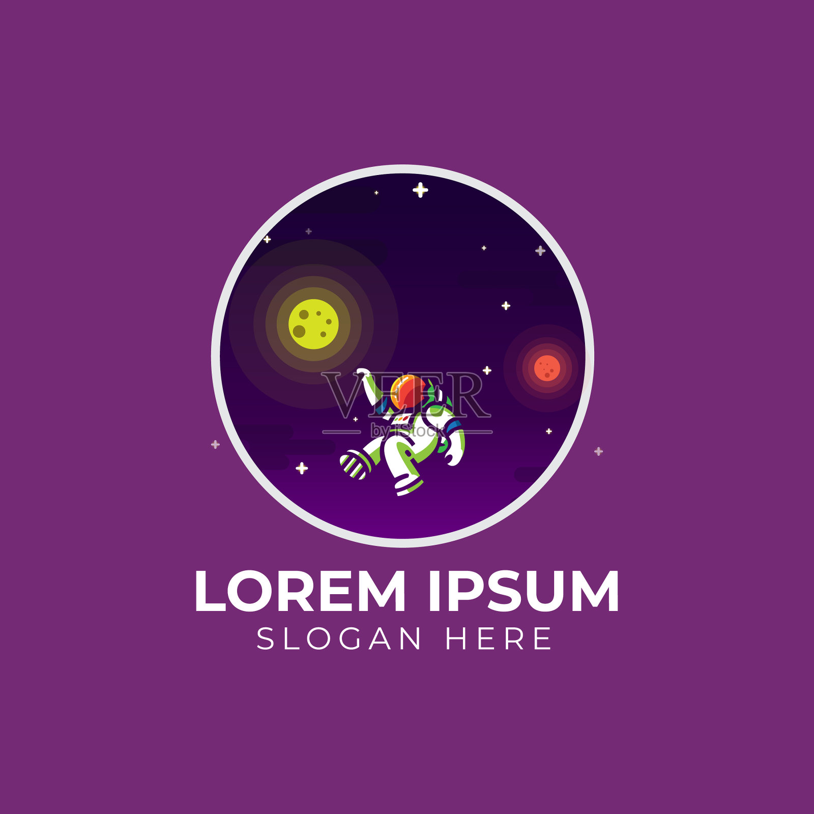 天文标志插画图片素材