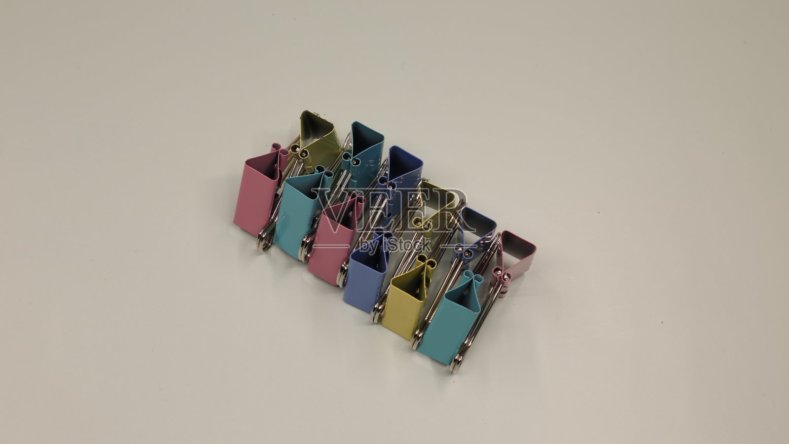 用于文件的彩色活页夹照片摄影图片