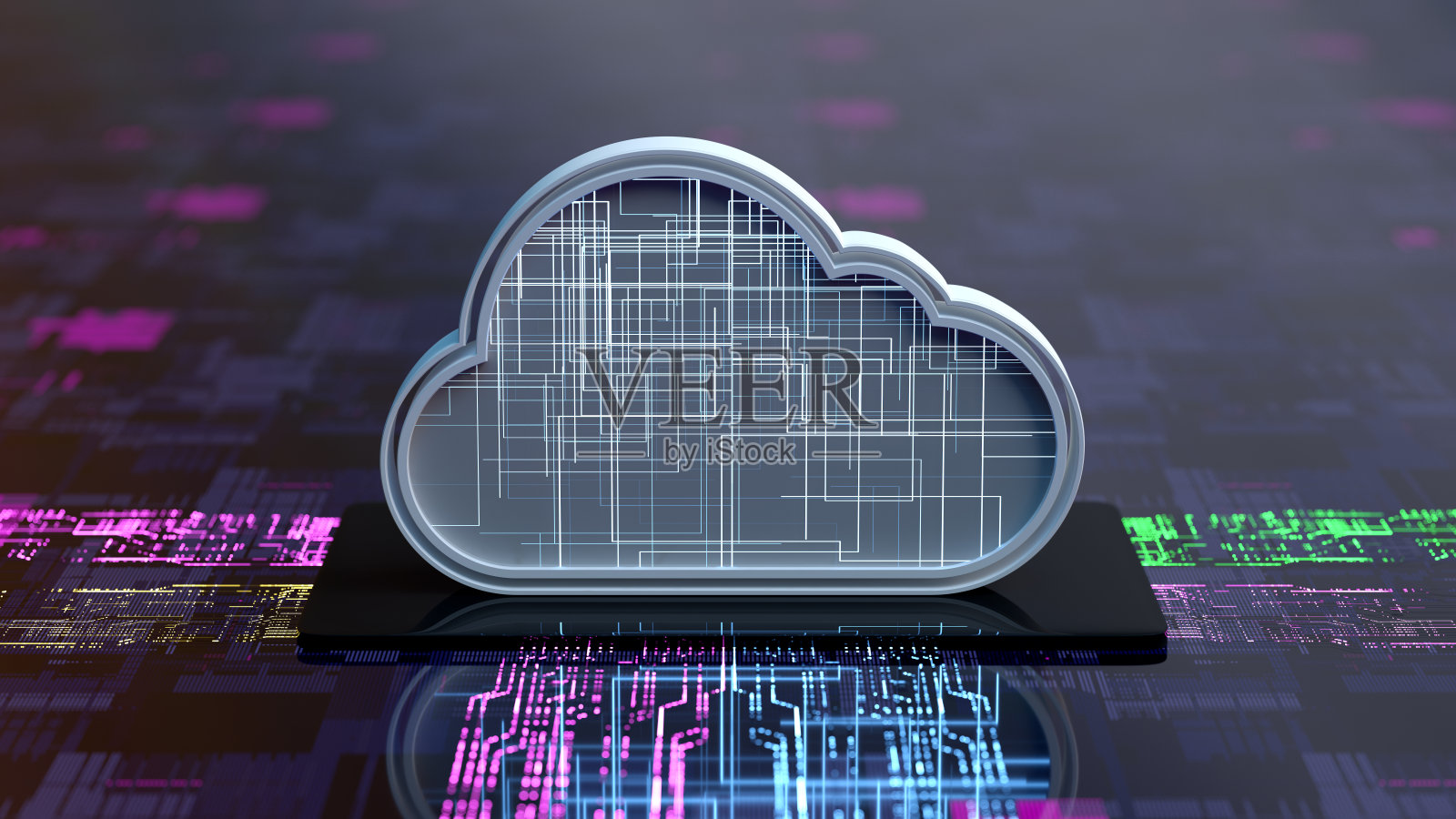 摘要云计算的数字背景照片摄影图片