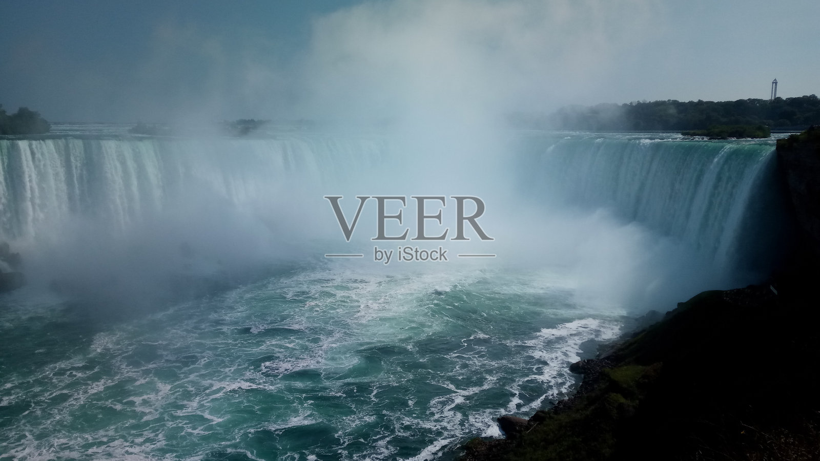 尼亚加拉大瀑布照片摄影图片