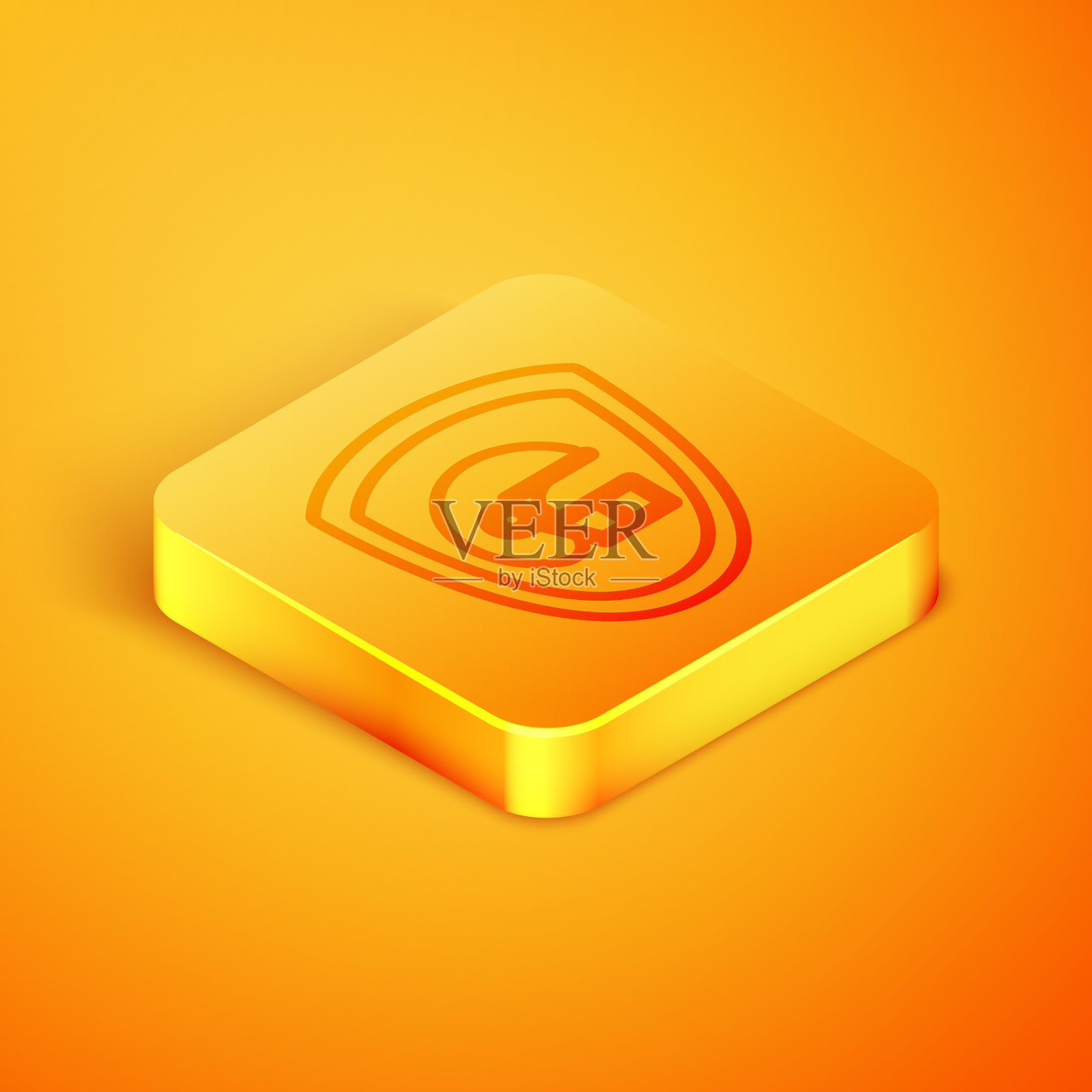 等距线美式橄榄球头盔和盾牌图标素材