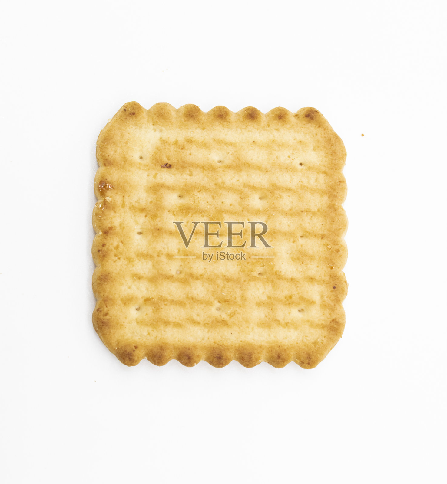 矩形饼干孤立在白色背景照片摄影图片