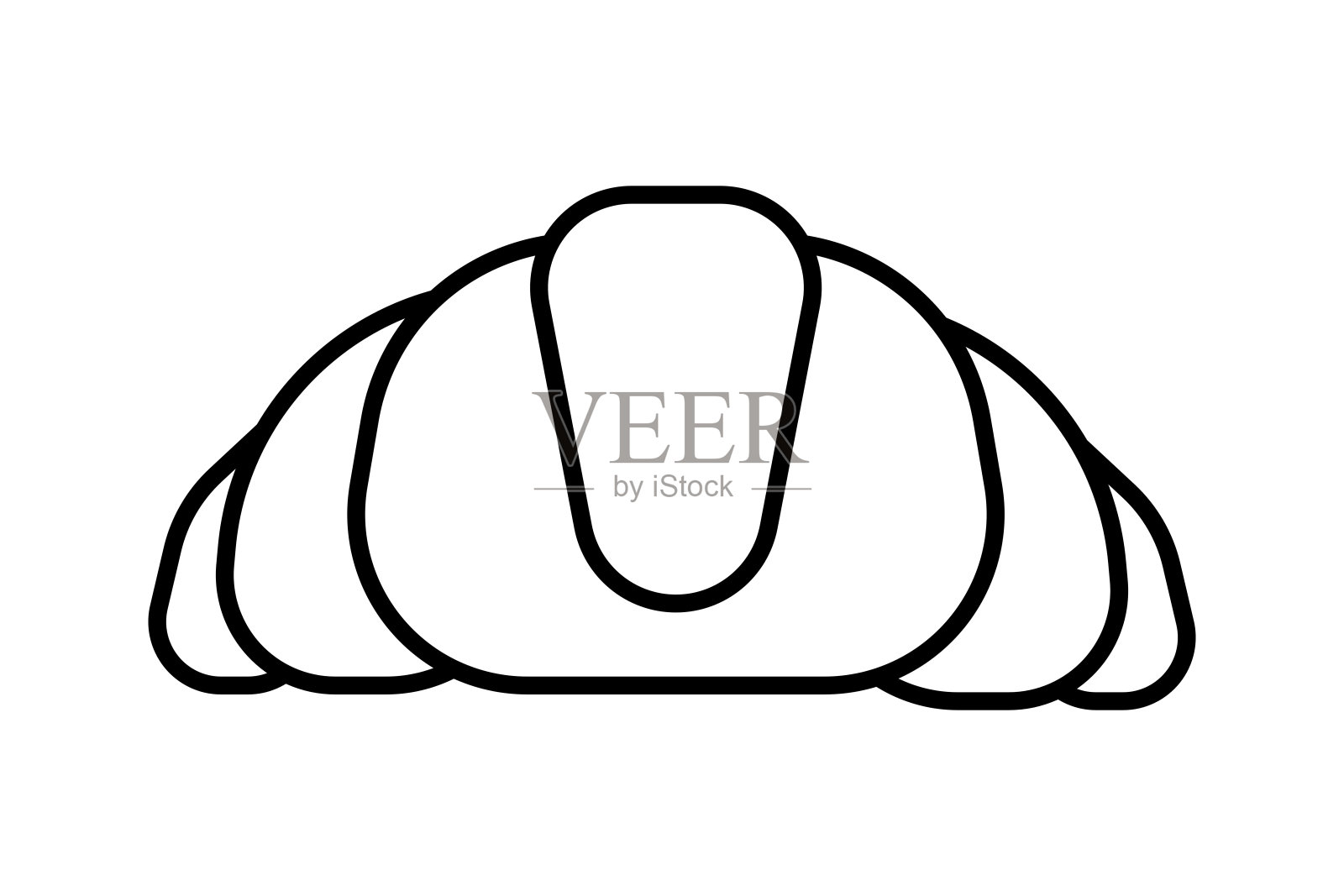 新月icon插画图片素材