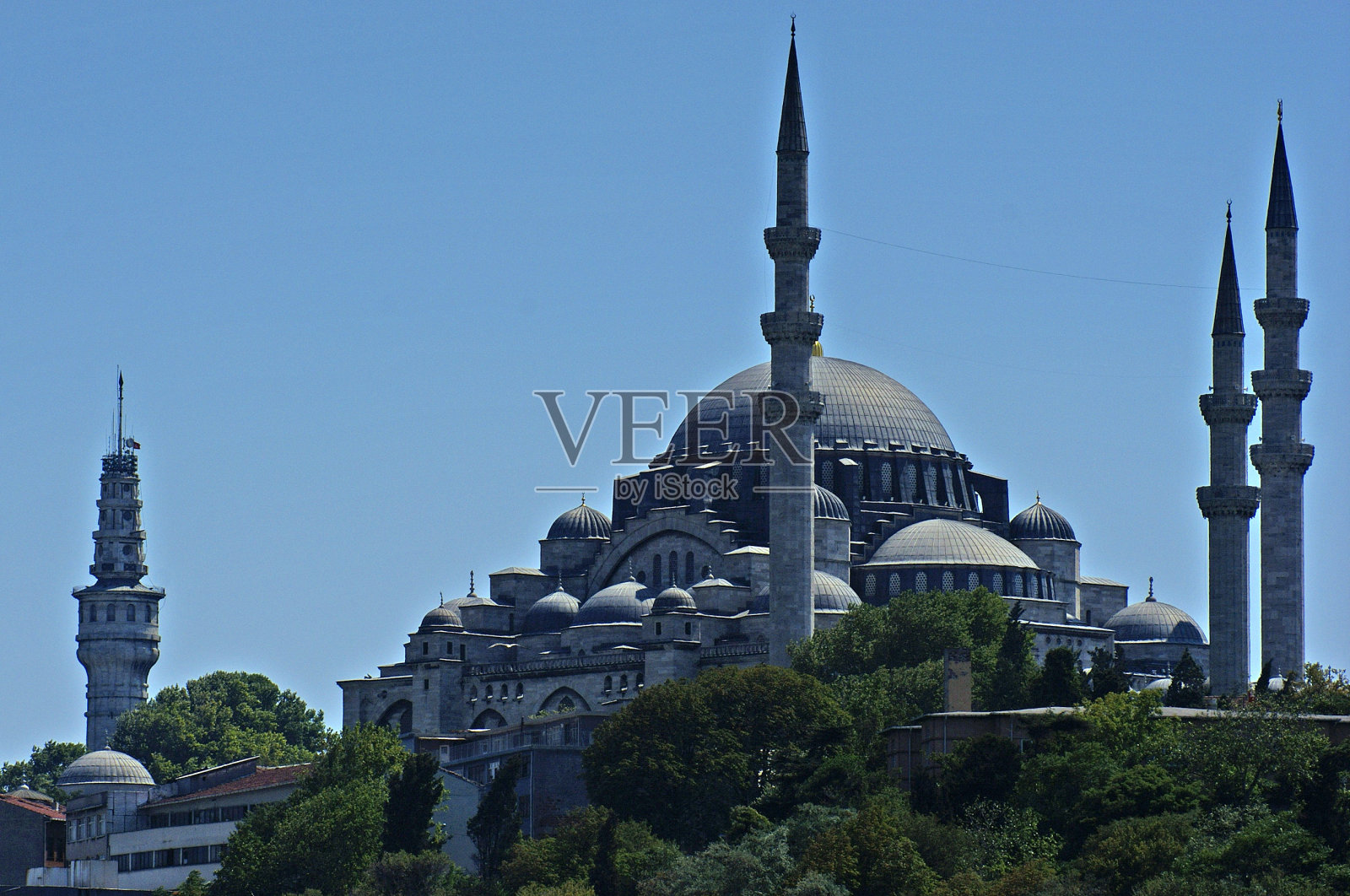 苏莱曼清真寺 - 伊斯坦布尔照片摄影图片