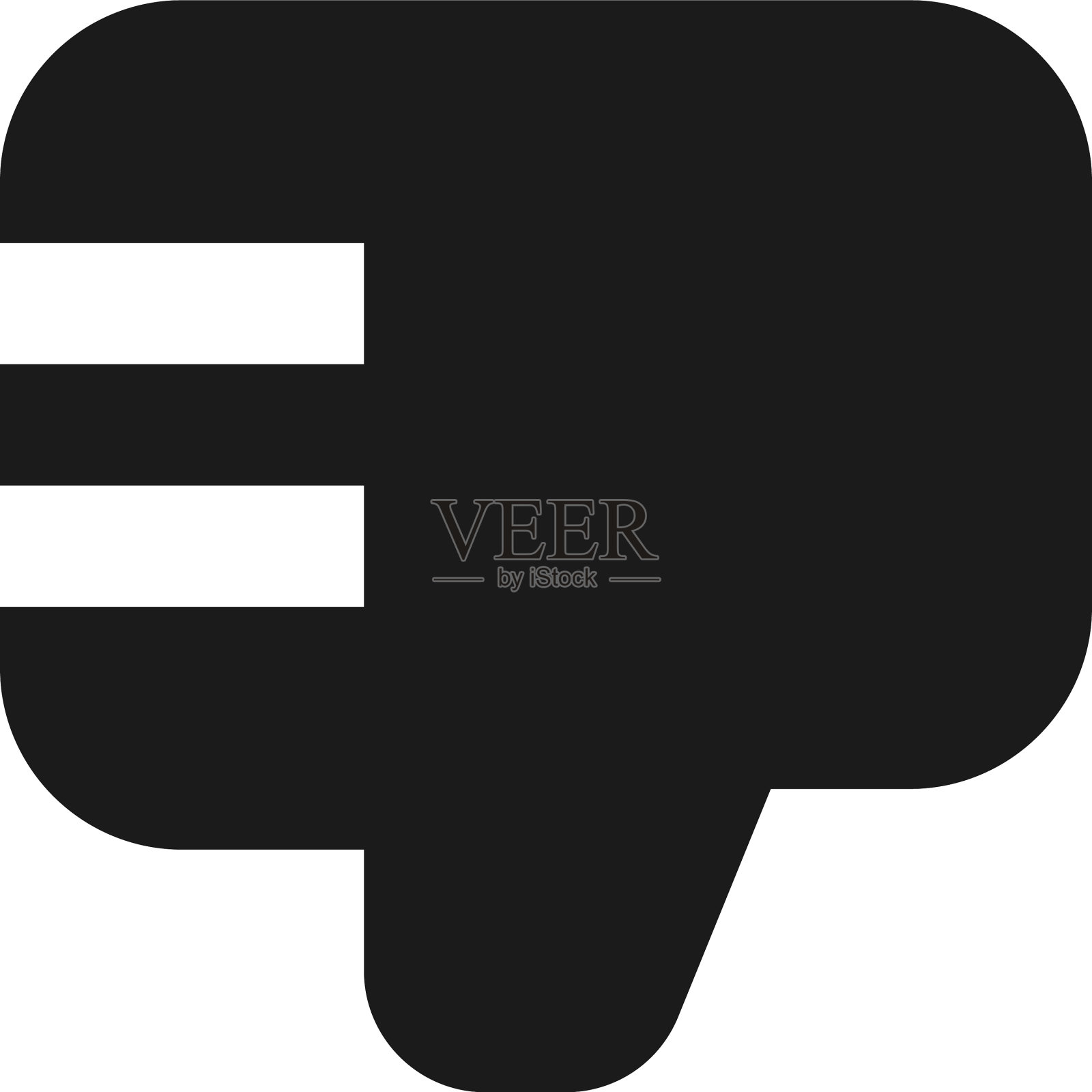 员工糟糕的工作图标设计拇指向下图标素材