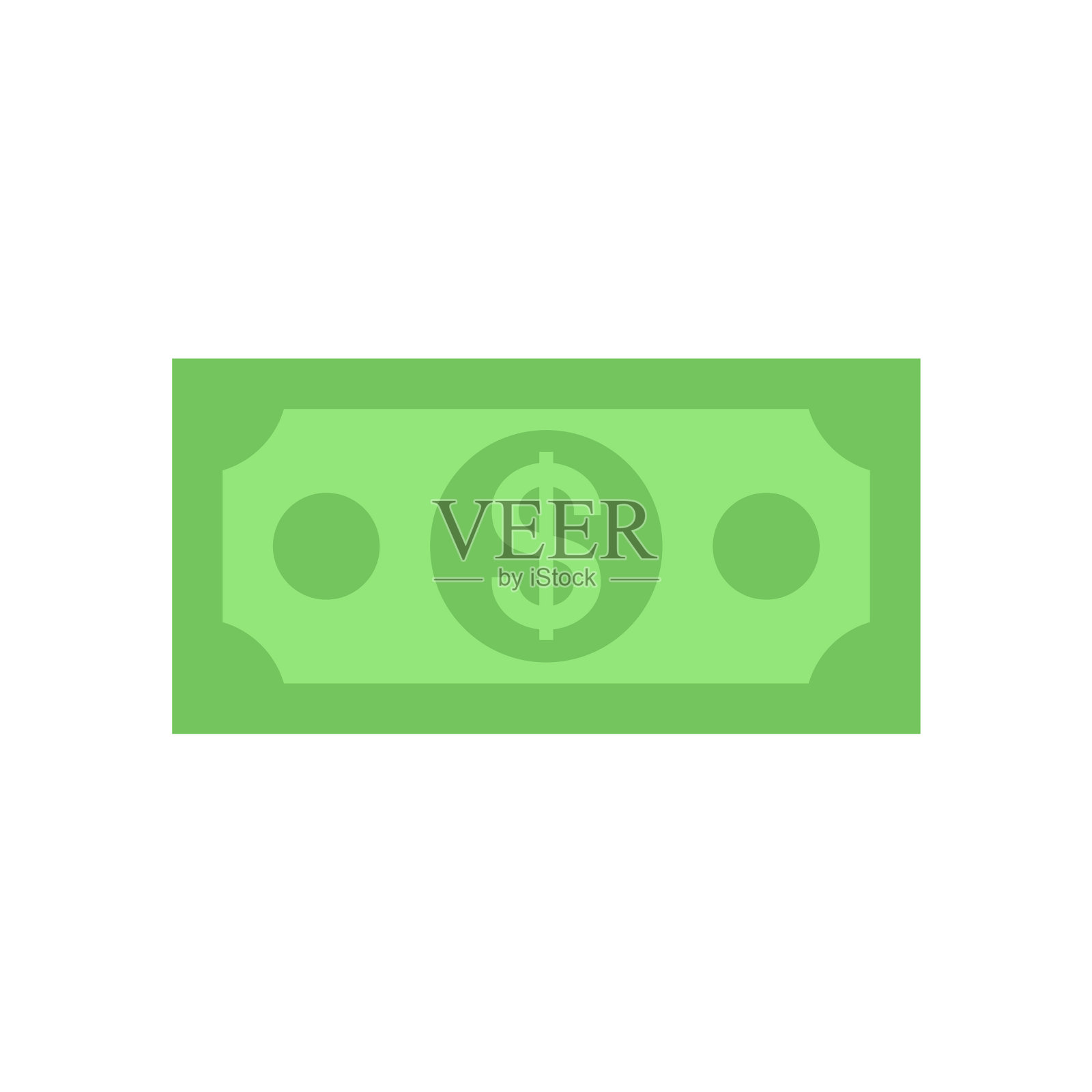 美元的图标插画图片素材