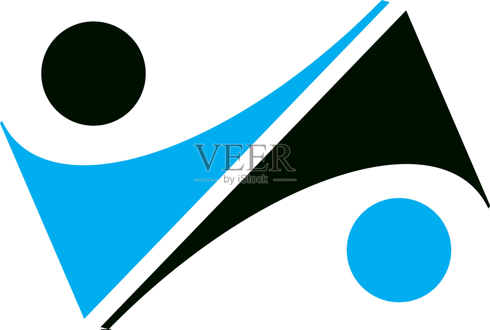 几何概念形状可以用作设计元素图片