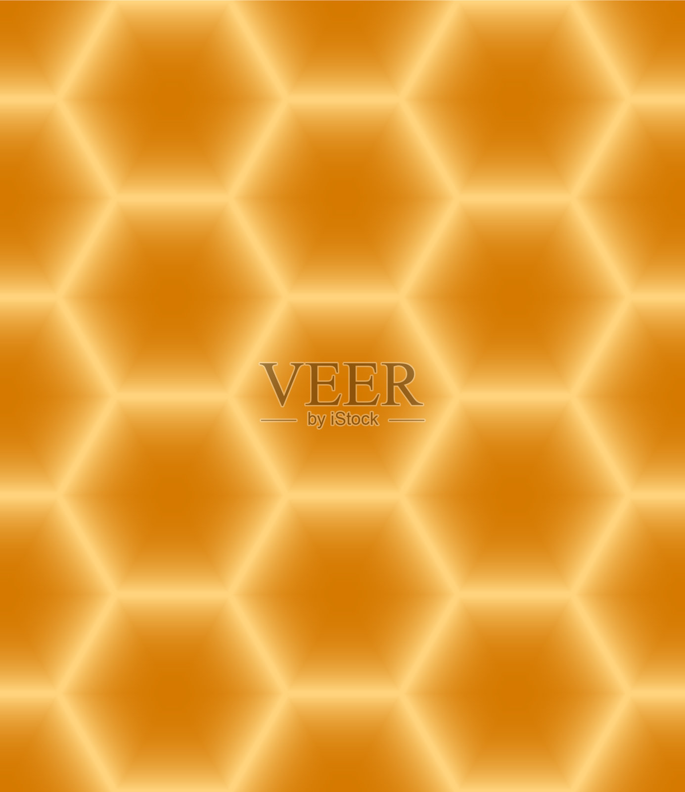 蜂窝梯度无缝模式插画图片素材