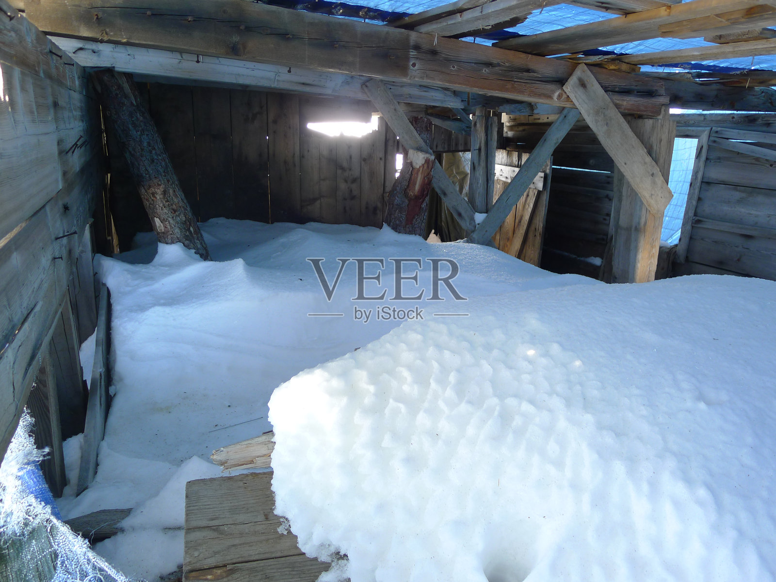 下雪的意大利阿尔卑斯山照片摄影图片