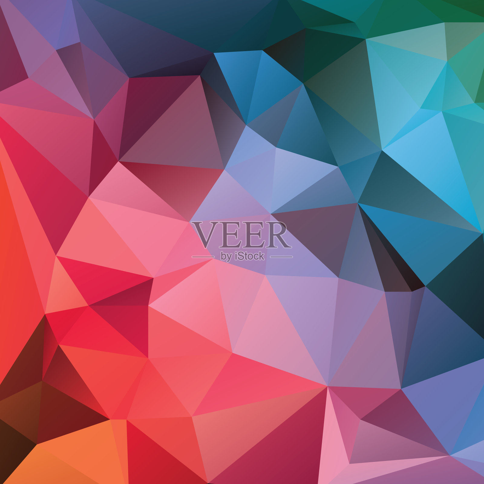 抽象的几何背景插画图片素材