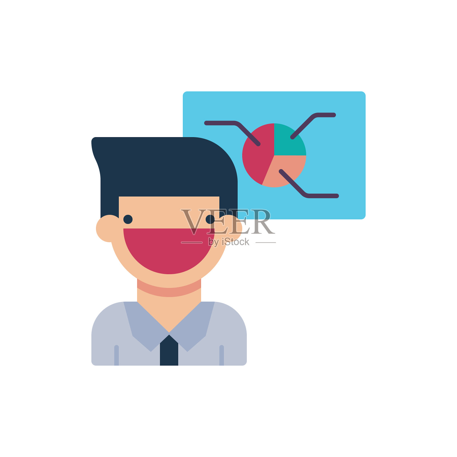 报表图标分析数据图标素材