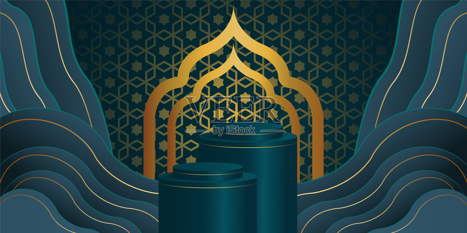 斋月插画图片素材