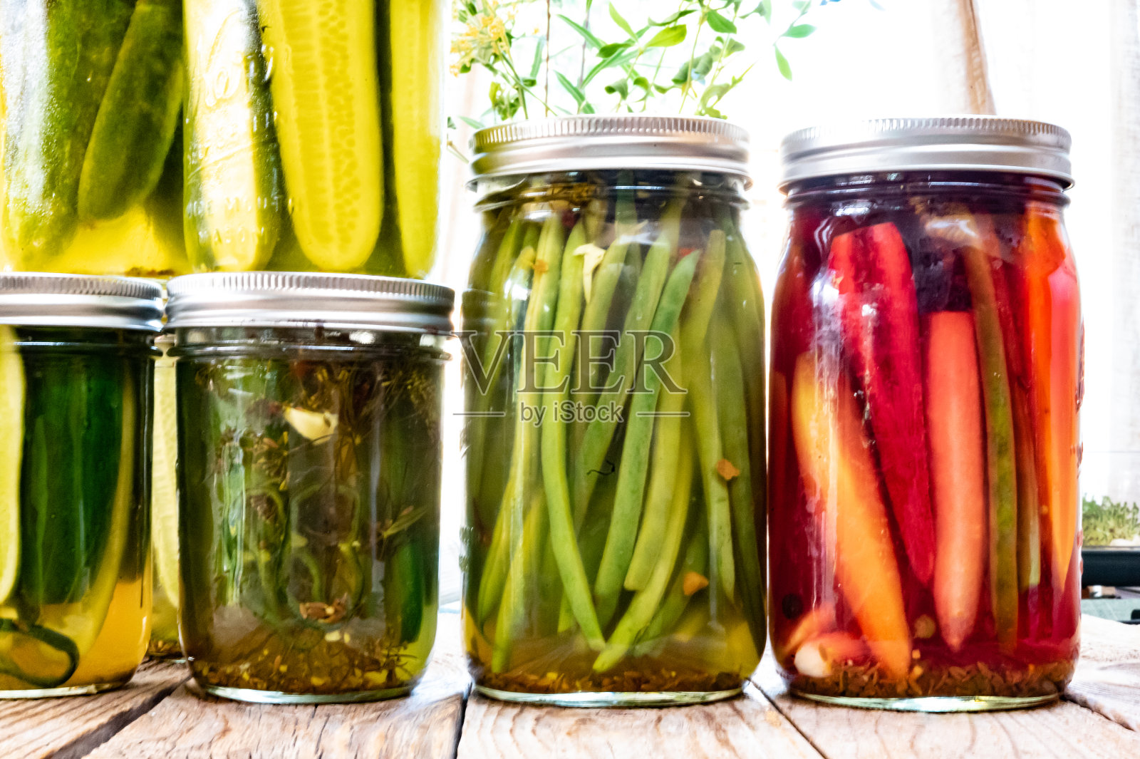 腌制的蔬菜照片摄影图片