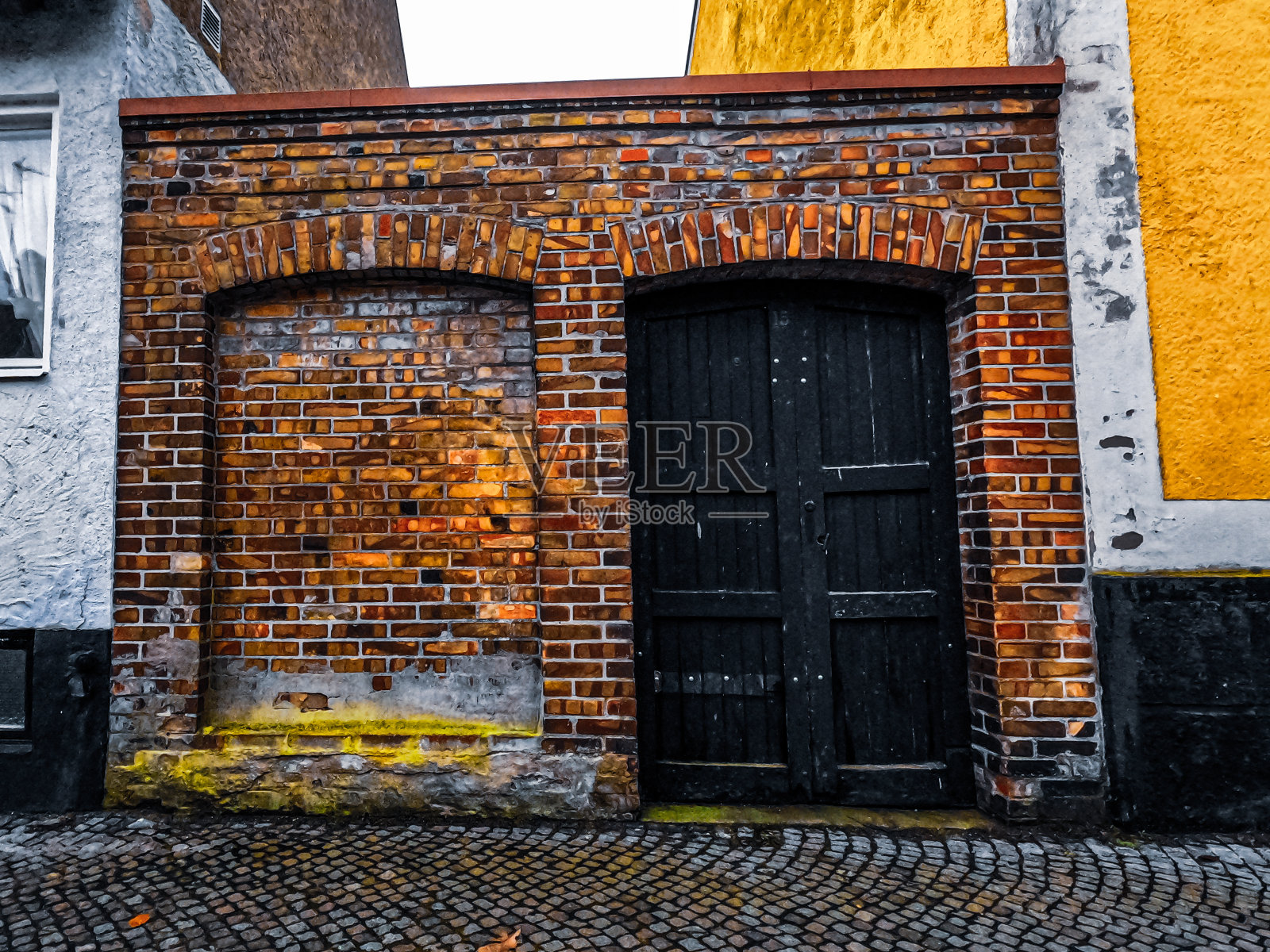 古老的砖墙照片摄影图片
