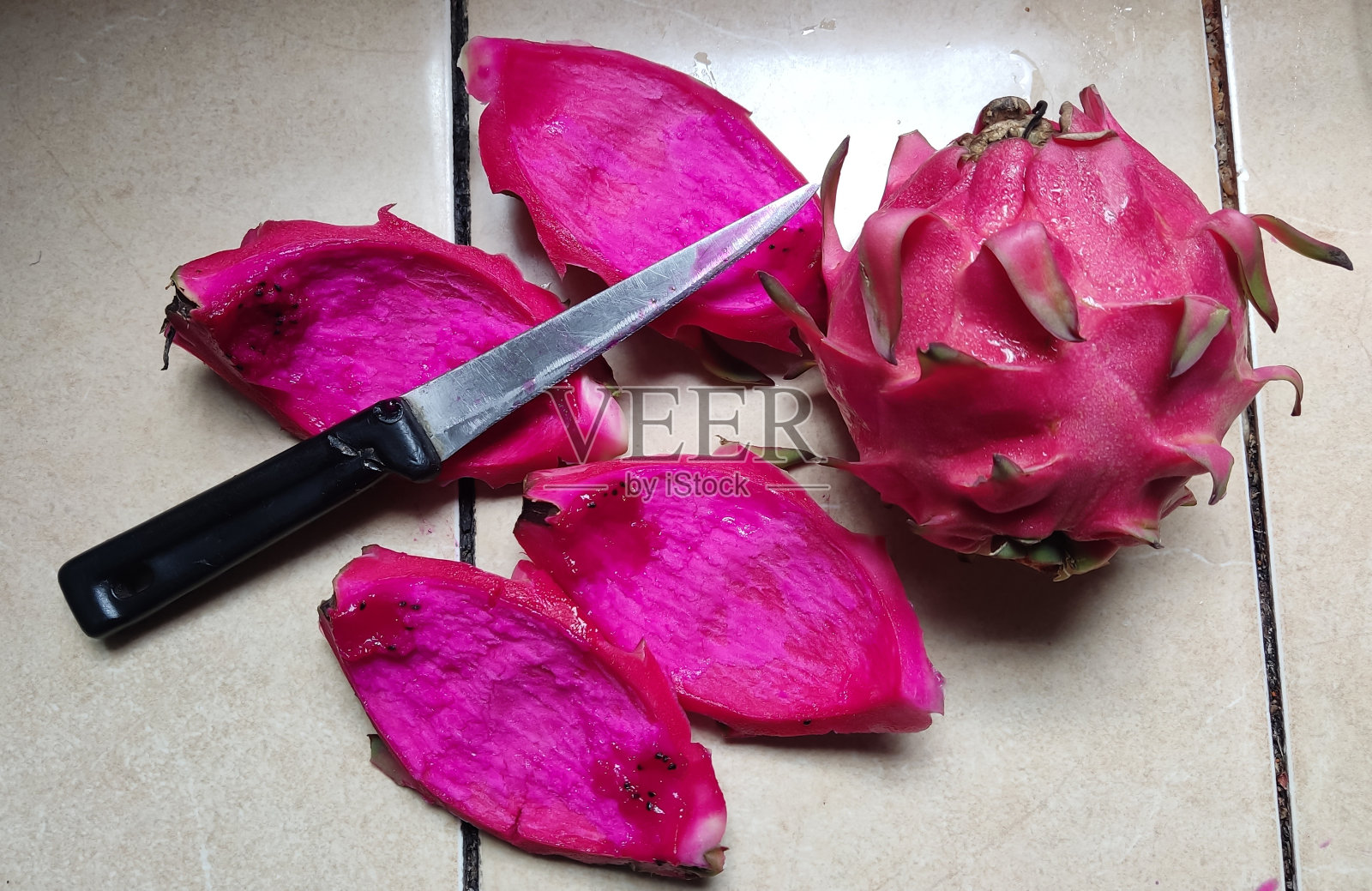 一片火龙果照片摄影图片