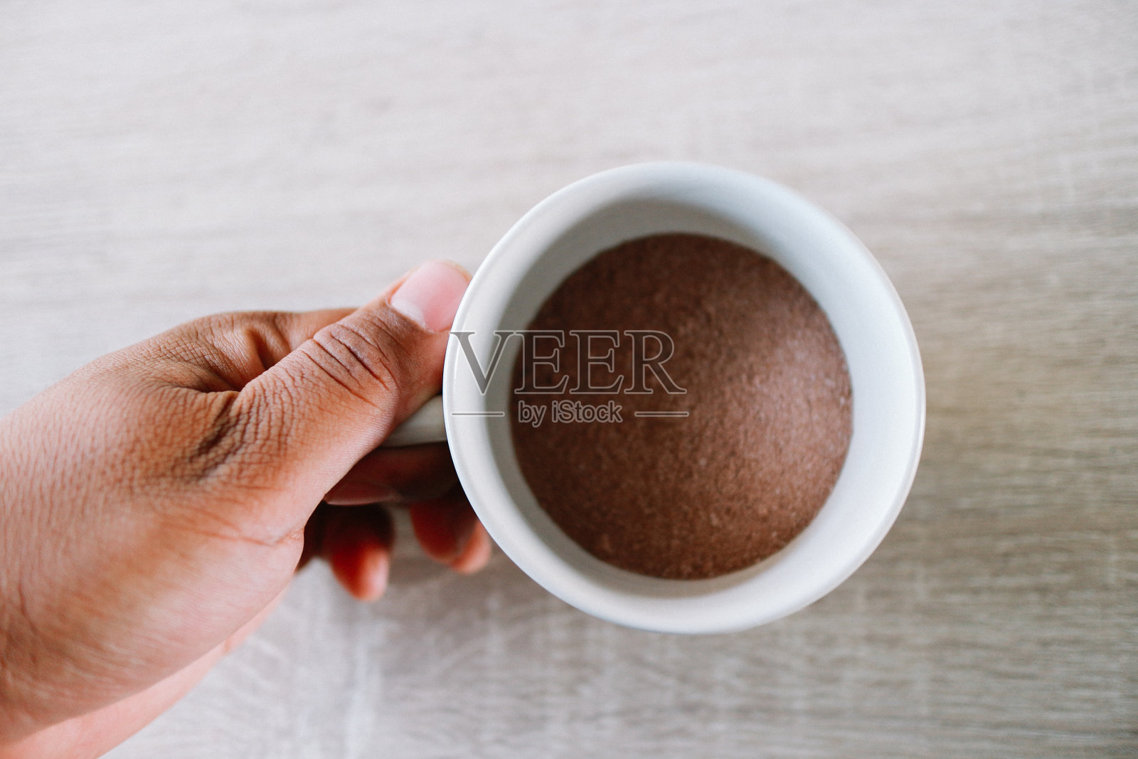 做一杯可可照片摄影图片