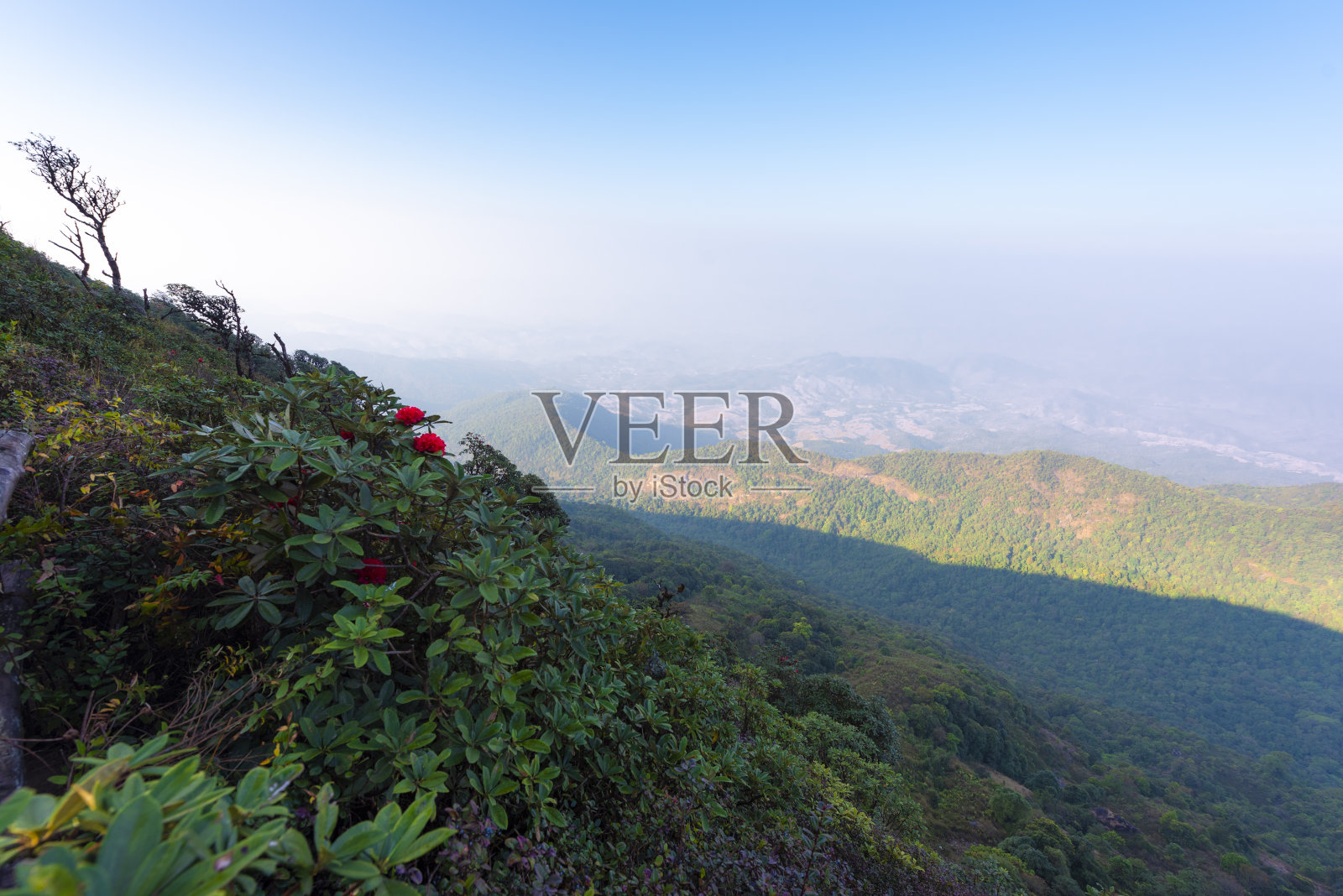 泰国清迈Inthanon的观点照片摄影图片