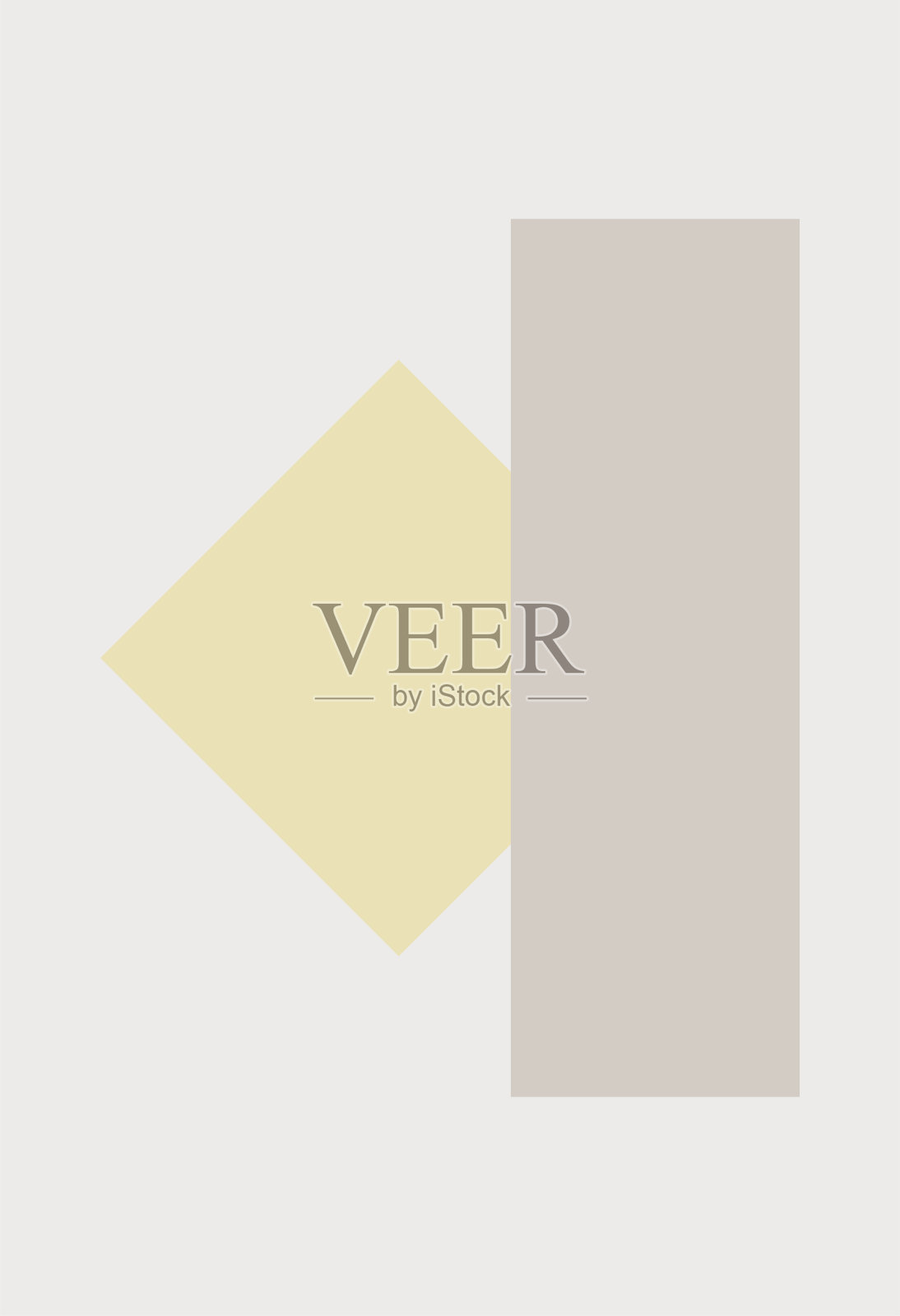 墙体艺术，极简抽象艺术背景。抽象的设计。插画图片素材