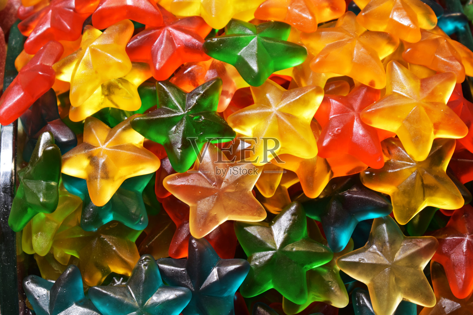 星形软糖照片摄影图片