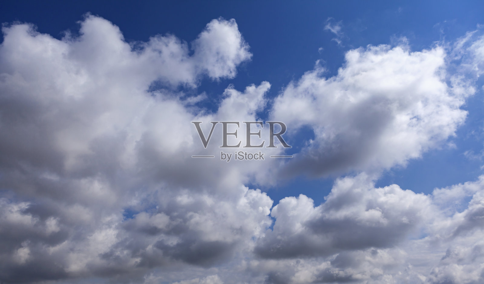 天上积云的背景照片摄影图片